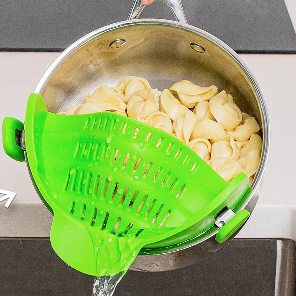 Easy Clip-On Kitchen Strainer